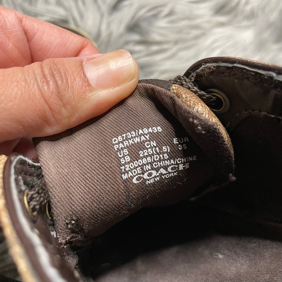 Coach Parkway Sneakers in Monogram Print - Picture 6 of 9